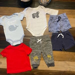 Baby Boy Clothes Lot 0-3 Mos